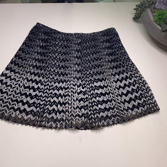 Madewell pleated a line bohemian print mini skirt women’s 2 lined small - Picture 6 of 7